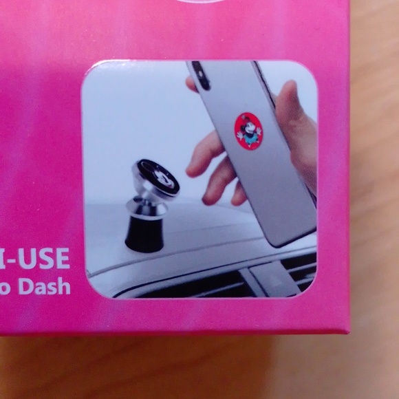 Disney Minnie Mouse Magnetic Car Vent Dash Mount 2-in-1 - Picture 5 of 12